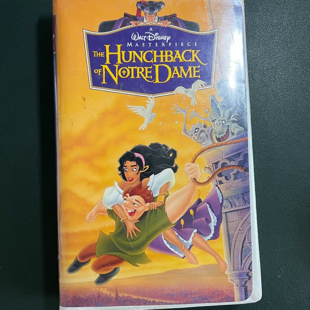 A Disney Masterpiece VHS – The Hunchback of Notre Dame – #7955-1 First Pressing